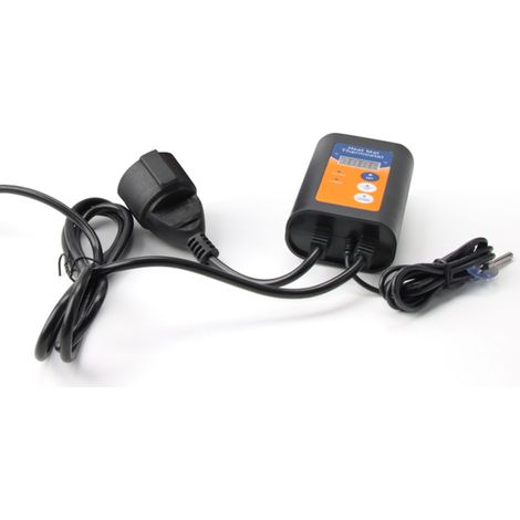 Thermostat numérique pour tapis chauffant 1000 W 230 V, régulateur de température 41-108 °F avec affichage LED pour semis, germination hydroponique, reptiles et fermentation. (1/4)