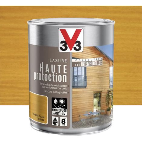 Lasure Haute Protection V33 Les Intemporelles Chêne clair 5 L (1/4)