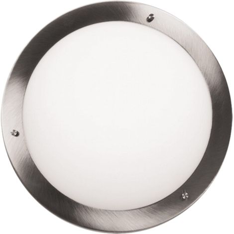 Plafoniera Candellux Aquila IP44 E27 31cm argento bianco (1/3)