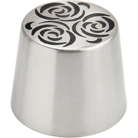 douille patisserie Douilles à douille russes extra larges for douilles à glaçage en acier inoxydable, outil de décoration de gâteaux for crème au beurre, cupcakes et biscuits Décoration (1/5)
