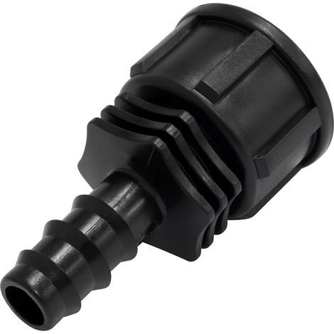 CCYKXA C73795 - Pack of 5 Female Barbed Fittings Ø16 mm x 3/4'' with Nut for Ø16 mm Drip Irrigation Tubing - Connector for Irrigation System
