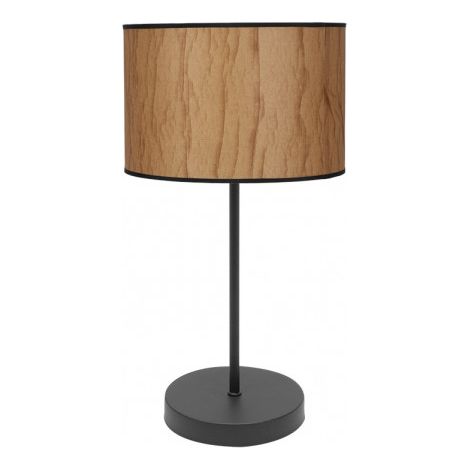 Lampada da Tavolo Alta Papiro 1xe27 Pergamena/nero 63x30x30 Cm