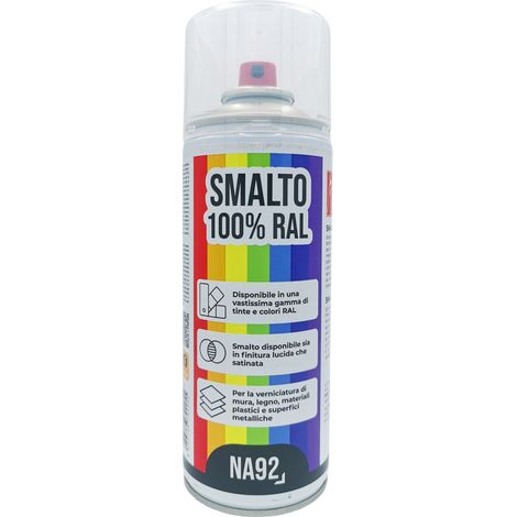 Vernice Acrilica Spray Tinte 100% RAL 400 ml NA92 PRO - TUTTI I COLORI (1/5)