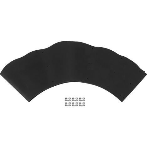Protection anti-éclaboussures en silicone pour poêles et casseroles, réglable, pour la cuisine de tous les jours. Noire. (1/5)