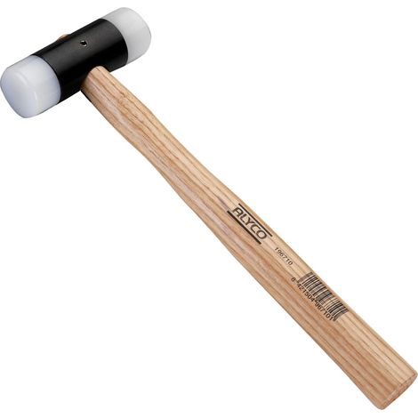 ALYCO 196705 - Martillo 300 gr mango madera con bocas de nylon de 28 mm