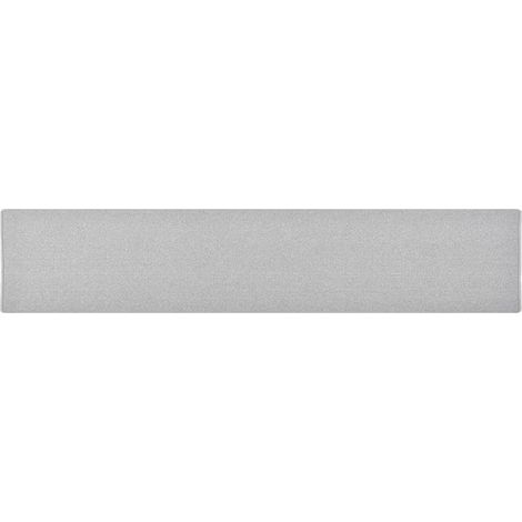 Carpet Runner Light Grey 80x400 cm vidaXL