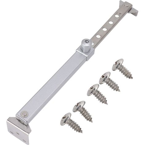 Fermeture de Sécurité pour Fenêtre à Battant, Charnière en Alliage d'Aluminium, Ouverture par Poussée Extérieure, Accessoire pour Fenêtre - 2 Modèles (1/5)