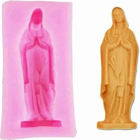 Moule à fondant en silicone pour petite Sainte Marie (1/5)