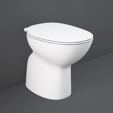 Wc tradizionale Rimless serie Morning con scarico a pavimento (1/5)