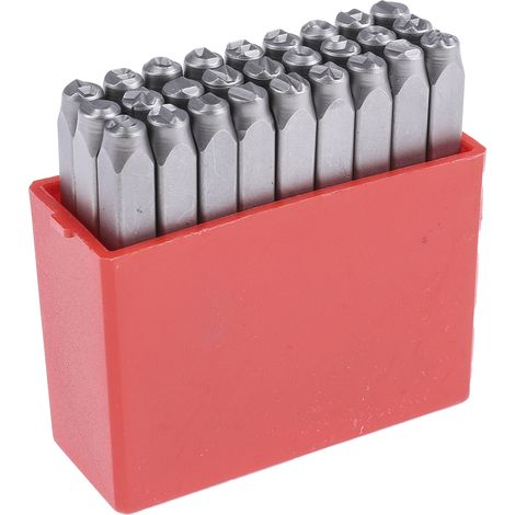 Kit de poinçons de gravure des lettres RS PRO, (A à Z) x 27 pièces ( Prix pour 1 ) (1/2)