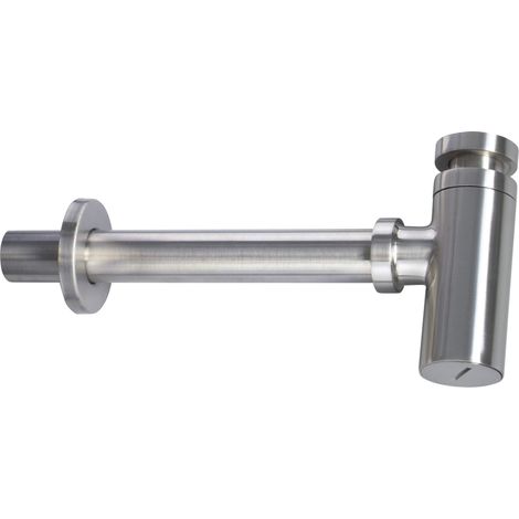 Deante Sifón moderno de acero para lavabo de baño (1/3)