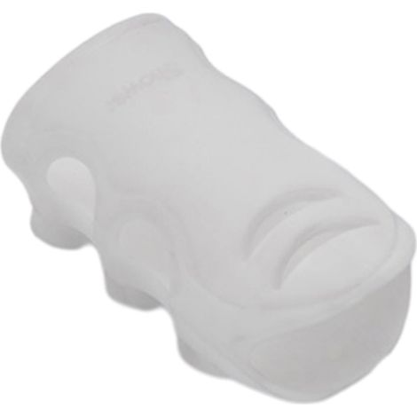 Support de pommeau de douche réglable, support de douche à ventouse avec double crochet, support de pommeau de douche à main en silicone sans perçage pour suspendre les jouets de bain de bébé et organ (1/5)