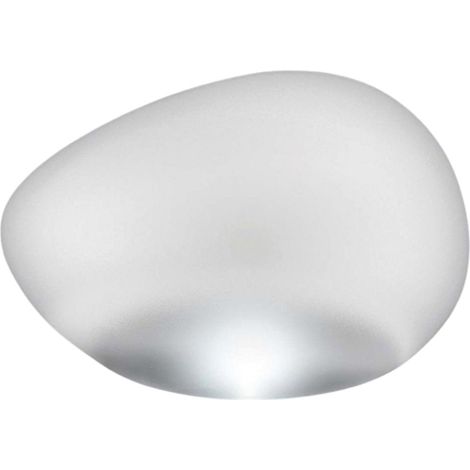 Galet lumineux solaire extérieur – décoration LED blanc froid 16.6 ×14.4 × 11 Opalin