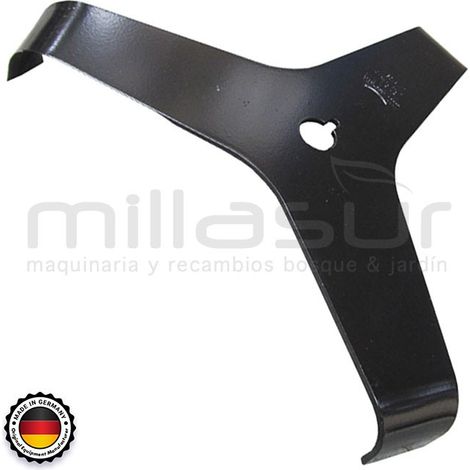 Disco 3 Puntas Plano ANOVA  300 X 3 X 25.4 Acero Resistente Maleza