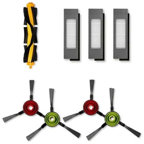 Kit d'accessoires Ecovacs Deebot : brosses et filtres de rechange pour les modèles OZMO 920/950/T5/T8/T8 AIVI/N7 N8 Pro+ (1/5)