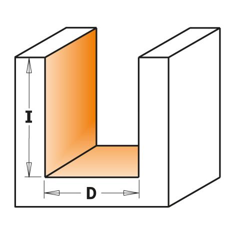 711.040.11 FRESA RECTA HWM S=6  D=4X10