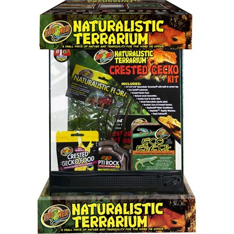 Terrarium Kit Crested Gecko 30x30x46cm
