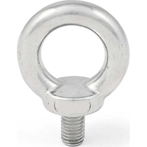 Golfare maschio con filetto metrico M6 in ferro zincato - 2 pz. (1/2)