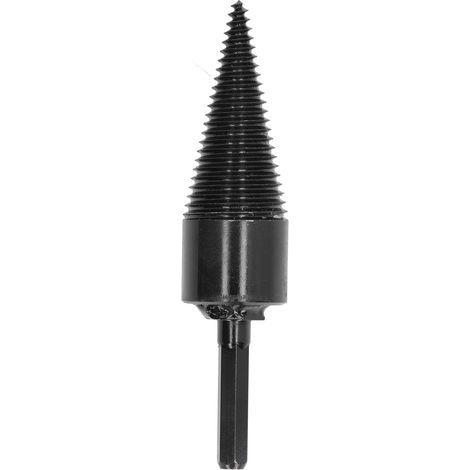 Splitter de Bûcher du Bit de Perceur Feu Chauffage Feux Chauffage en Acier en Carbone (50MM) (1/5)