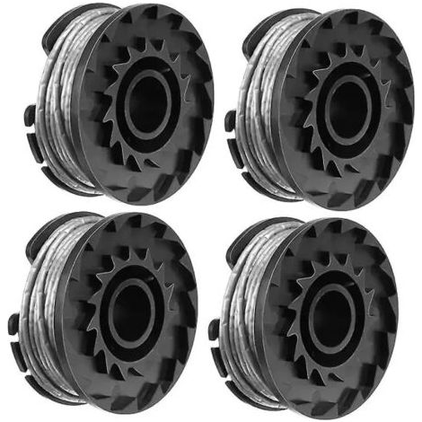 Lot de 4 bobines de tondeuse pour Bosch Easygrasscut 23, 26, 18, 18-230 (1/3)