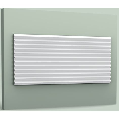 3D Rivestimento murale Orac Decor W108 MODERN ZIGZAG pannello parete elemento decorativo design moderno bianco 2 m (1/7)