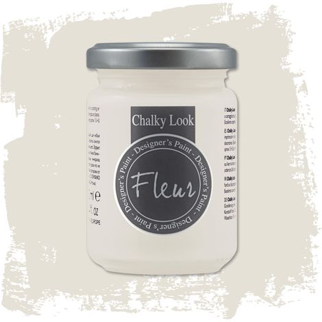 Fleur - Colori a base minerale - Fleur chalky look - effetto gesso 130 ml - scegli il colore / -/F10 Dove grey