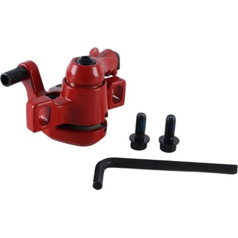 Étrier de frein à disque arrière en métal rouge - Système de freinage à disque compact pour scooter électrique 365 (1/5)