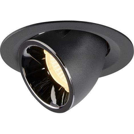 Spot LED encastrable pour intérieur 3000 K 17,5 W 1550 lm Noir 44 degrés (1/4)