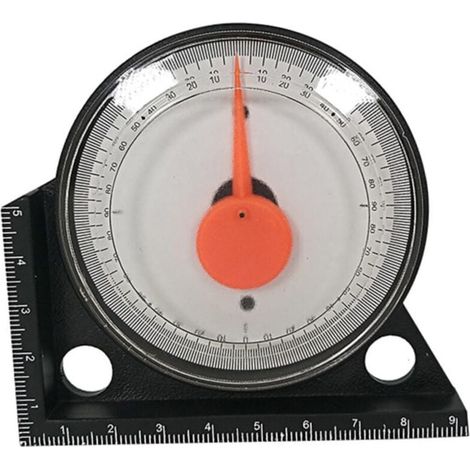 inclinomètre de ponceaux en arc bricolage outillage outils de bricolage fournitures de mesure d'angle outil de mesure d'angle outils de plomberie rapporteur Aiguille jauge d'angle (1/4)