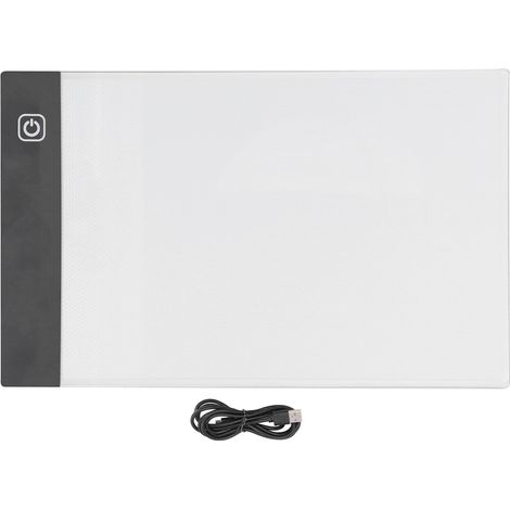 A5 Leuchttafel, 3,5 W, 0,6 A, 3 Helligkeitsstufen, Touch-Dimmung, LED, zum Zeichnen, Kopieren, für Kalligrafie und 2D-Animation (1/5)