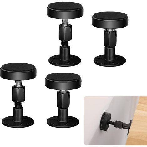 4 Pièces Stabilisateur de Cadre de Lit Fileté Réglable, Support Anti-Lâche pour Tête de Lit, Dispositif de Fixation pour Cadre de Lit, Empêche le Desserrement (1/5)