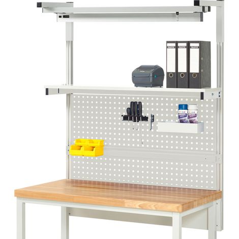 Rau System-Aufbau Komplettset 04, für Produktbreite 1250 mm, RAL7035/RAL7035 (1/2)