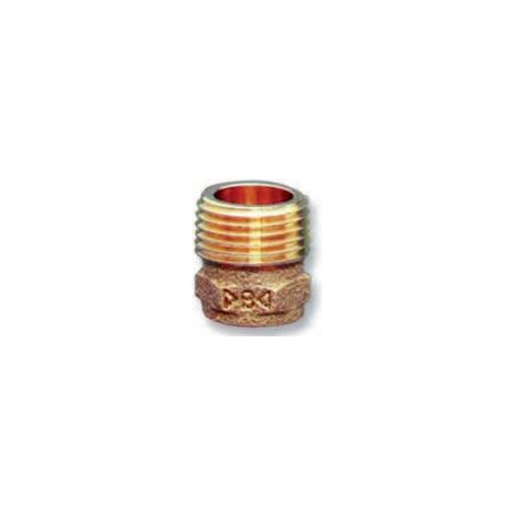 Adaptador de bronce HM Series 4000 -  CONEX BÄNNINGER Medidas: Ø22mm x 1"