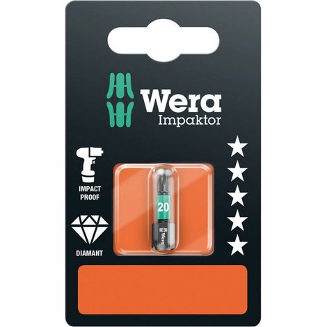 WERA 867/1 IMP DC Inserti Impaktor TORX®, self-service-05073924001