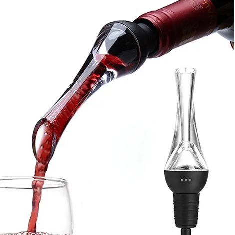 Bec verseur Vinaerator, carafes Vinaerator Choisissez le bec verseur de vin-AquaForge