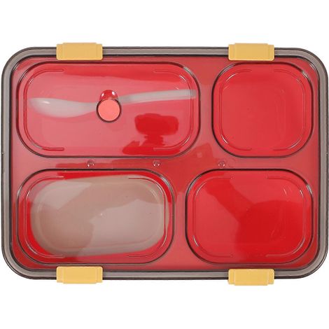 Boîte à bento compartimentée Prep, compatible avec les boîtes alimentaires de cuisine portables pour le rangement des aliments (1/5)