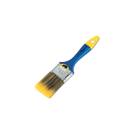 PENNELLESSA SETOLA SINTETICA KREX GIALLO/BLU SERIE 331- - mm.30 - 6 pezzi CINGHIALE