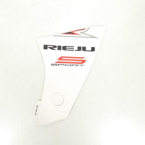 Autocollant stickers blanc rouge d'écope droite origine pour moto