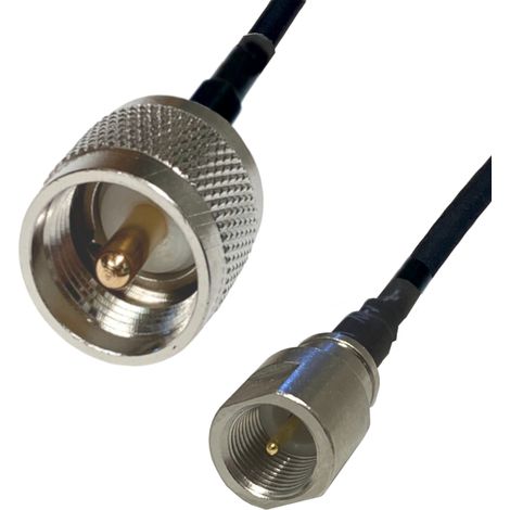 Anschlusskabel FME-Stecker / UHF-Stecker 2 m