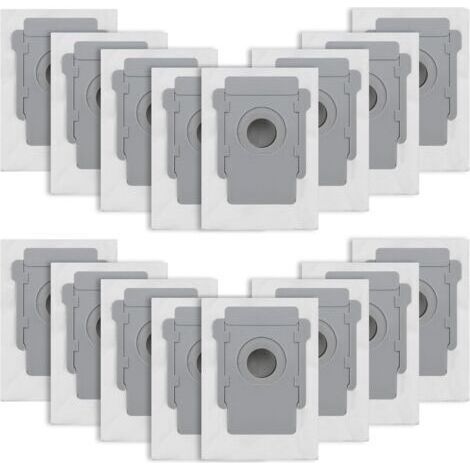 Confezione da 16 sacchetti per aspirapolvere per iRobot Roomba i7/i7+/i3/i3+/i4/i4+/i6/i6+/i8/i8+/S9/S9+/j7/j7+/E5/E6/E7, sacchetto di ricambio per iRobot Roomba i7, kit di accessori, adatto alle fami (1/5)