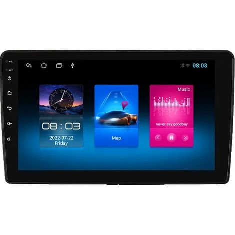 Système audio de voiture, interface à écran tactile, intégration smartphone, compatible avec Skoda Octavia Golf 5 6 Touran Passat B6 Polo Jetta, P1L1G 16G (1/2)