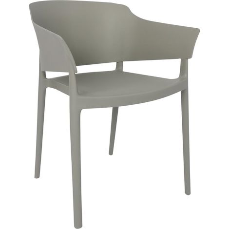 Fauteuils Lorenzo Café Gris - Lot de 2 - Bolero (1/3)