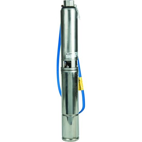 Elettropompa sommersa multigirante in acciaio da 4 per pozzi monofase mod.4gs Hp 1 kw 0,75 230 v Lowara s.r.l.
