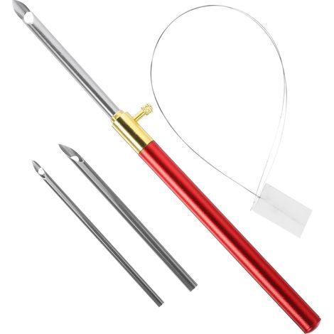 Outil De Broderie Punch Needle Aiguilles Interchangeables 9 à 20 Têtes Pour Débutants, Kit Complet Pour Adultes, Multi-couleur, Couture Créative Et Loisirs Diy (1/5)