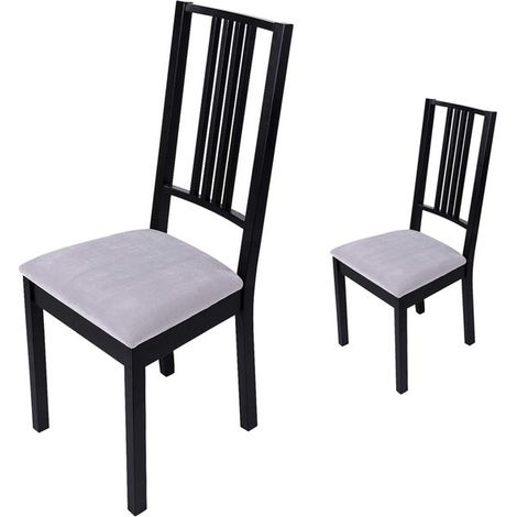 Housses de chaises - Housses de chaises de salle à manger - Housses de chaises en velours doux - Housses de chaises d'hôtel - Housses de chaises lavables (1/5)