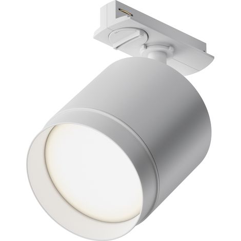 Spot rail 1 circuit blanc GX53 12W Maytoni Polar Tech (1/5)