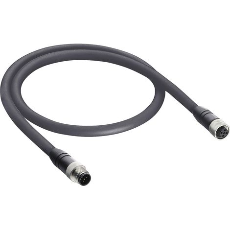 Belden 10965-1 Sensor-/Aktor-Datensteckverbinder, konfektioniert M12 Stecker, gerade, Buchse, gerade
