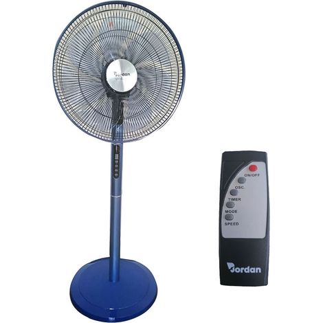 Ventilatore A Colonna 65w A 7 pale Con Telecomando Jordan