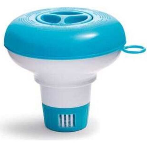 Distributeur flottant pour piscines et spas, 5 pouces de diamètre, pour piscines extérieures (1/5)
