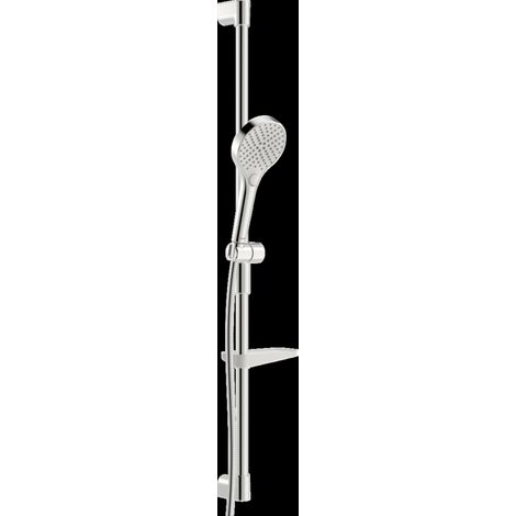 Hansa Viva - Brausegarnitur: Handbrause, Stange und Schlauch, 3 Strahlarten, Chrom 44150330 (1/4)